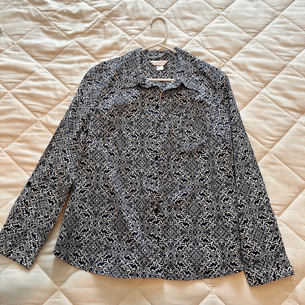 Christopher & Banks button up shirt